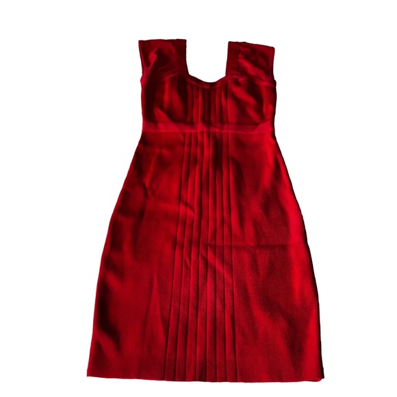 NWOT WOW Couture Red Bandage Bodycon Dress Size S - Picture 2 of 8